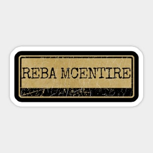 Reba McEntire Sticker